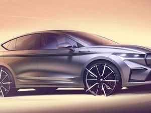 Supporting image for story: Skoda gives first look at upcoming Enyaq Coupe iV