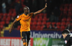 Benik Afobe was sold to Bournemouth in January