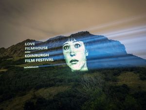 Supporting image for story: Cinema images beamed onto Edinburgh landmarks in bid to save film festival