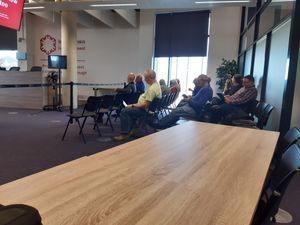 A busy public gallery watched as councillors made their decisions. picture: LDRS