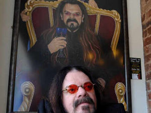 Supporting image for story: Roy Wood's portrait is simply Wizzard