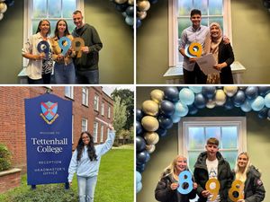 Supporting image for story: Best results for more than a decade - college pupils celebrate GCSE success