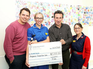 Supporting image for story: Grateful family raise more than £2,000 for Wolverhampton’s intensive care nurses and patients to say thank you