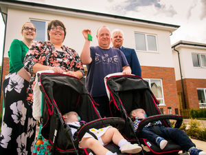 Supporting image for story: Tenants move in to Shropshire's first modular affordable housing  