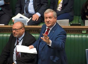 SNP leader Ian Blackford waxes lyrical in the House of Commons
