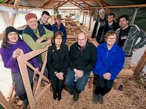 Supporting image for story: Jackfield gates project gets in the swing
