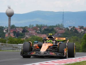 Supporting image for story: Lando Norris completes practice double at the Hungarian Grand Prix