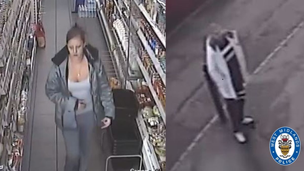 Police release pictures of man and woman after burglary three weeks ago in New Oscott