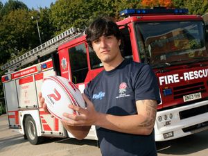 Supporting image for story: Ludlow firefighter selected for UK fire service rugby team