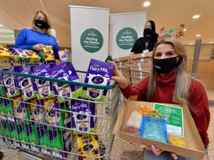 Supporting image for story: Retailer and councillors team up to deliver Easter goodies