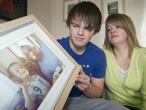 Supporting image for story: Shropshire wife's charity event in memory of tragic husband and son