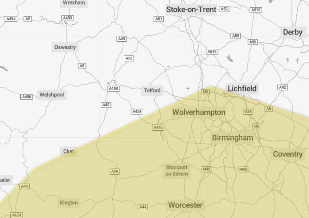 Cosford Air Show weekend: Mixed weather forecast as 9-hour storm warning issued for parts of Shropshire