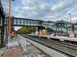 Supporting image for story: 12 new photos of Willenhall and Darlaston railway stations as construction nears completion