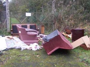 Supporting image for story: Man ordered to pay £2,600 after dumping charity shop furniture