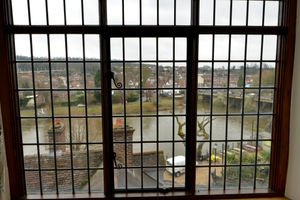 The view from one of the luxury appartments