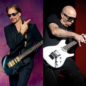 Joe Satriani and Steve Vai 