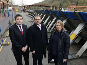 Supporting image for story: Permanent flood defences needed in Ironbridge, says shadow minister on visit