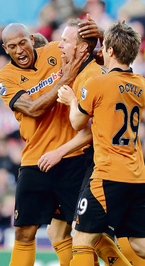 Iwelumo was a popular member of the Wolves dressing room
