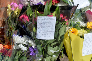 A handwritten message from Mr Ryan's mother