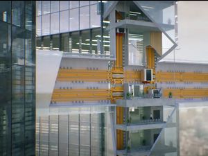 Supporting image for story: Sideways lifts are here and we’re one step closer to living in Willy Wonka’s Chocolate Factory