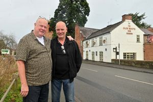 Paul Young and Tony Day were welcomed into the village with welcome cards and have loved the community feeling