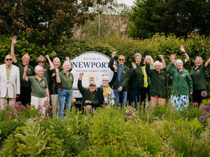 Supporting image for story: Newport volunteers ready to paint town yellow, purple and orange on a blooming brilliant weekend