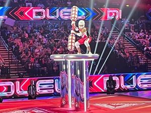 Supporting image for story: Peter Rhodes on working women, a mysterious pile-up and being upended by a Gladiator