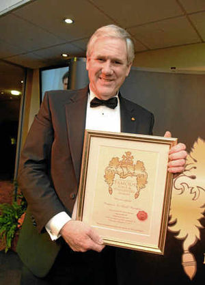 Sir Geoff Hampton has been championing education for Wolverhampton