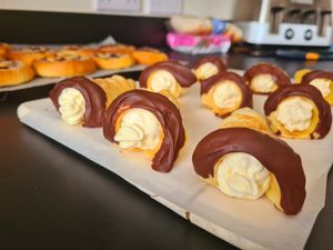 Cream horns made by Samantha Grey from Shrewsbury