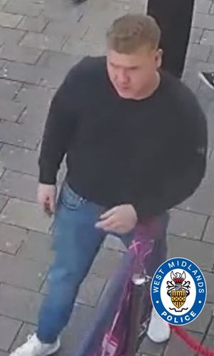Police want to speak with this man following an assault at a Birmingham Broad Street venue