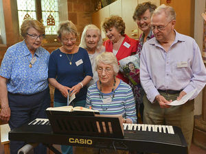 Supporting image for story: Acts of kindness the inspiration behind Shifnal Forget-Me-Not group