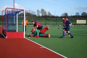 Stourport's Keeper bars the way