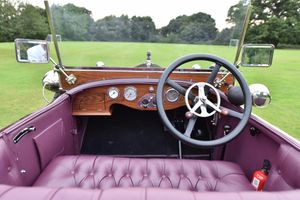 The front seats have been painstakingly restored