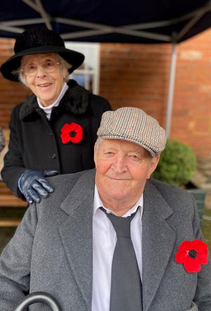 Stephen Hart RAF and Jo Foster Women’s Royal Army Corp