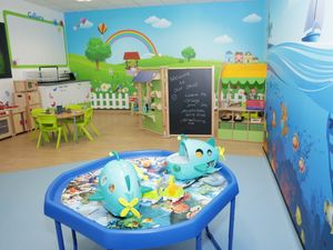 Supporting image for story: Walsall hospital playroom which was given £23,000 makeover is unveiled