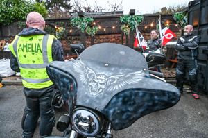 Matt Lem, also known as Lemmy, is a member of the Hells Angels Motorcycle Club and has been campaigning to get hundreds of bikers to help deliver 60,000 cards to Amelia Kolpa for her 8th birthday. February 5 2026. 