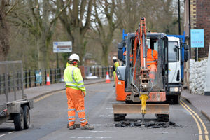Resurfacing work on the Wharfage has been suspended