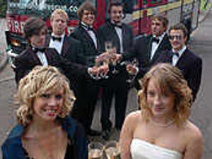 Supporting image for story: Ball limo replaced by fire engine