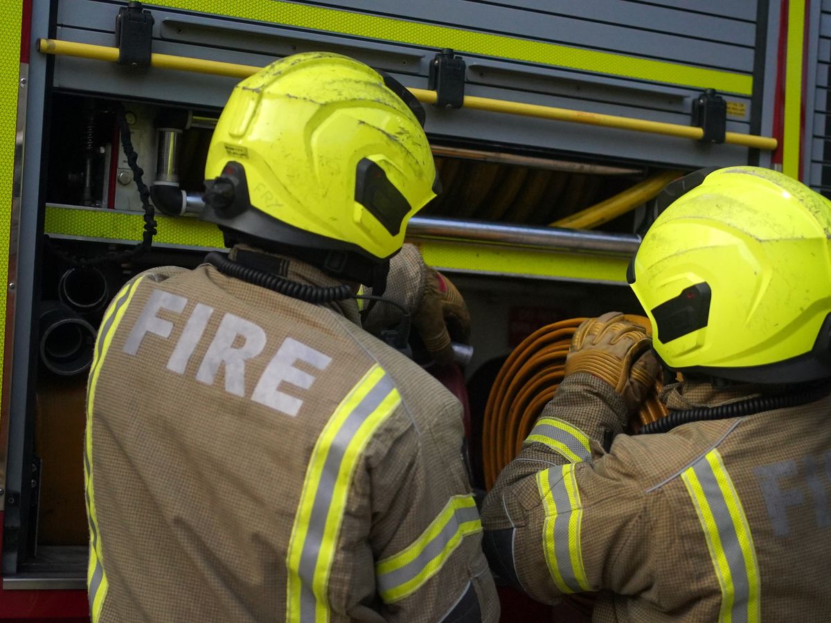 Casualty cut free and rushed to hospital after three-vehicle A442 crash involving HGV