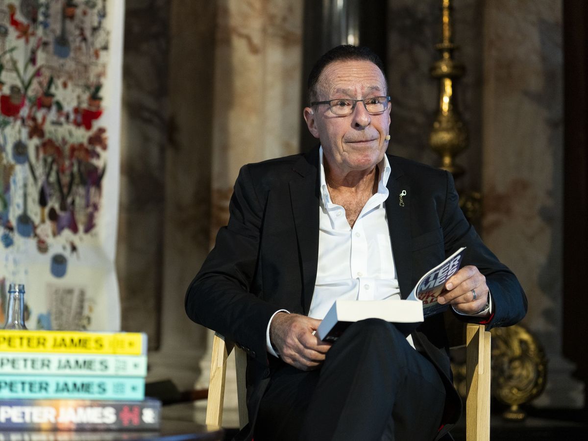 Peter James says Queen inspired him to set new crime novel at Buckingham Palace