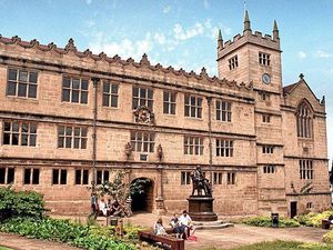 Supporting image for story: Shrewsbury Library clear of scaffolding - for first time in nine months