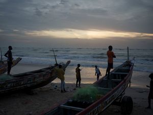 Supporting image for story: At least 30 bodies found on boat along migrant route off Senegal
