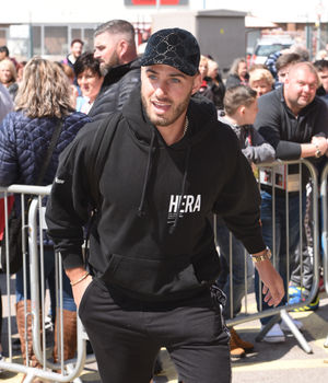 Joshua Ritchie in Walsall for a charity football match in 2019