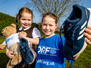 Supporting image for story: Girl, 8, running a mile every day for 100 days for diabetes charity 