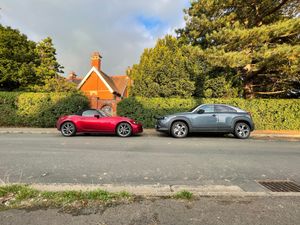 Supporting image for story: Long-term report: How does Mazda’s electric MX-30 compare to its famous MX-5?