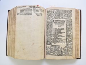 Supporting image for story: US bidder bags 1551-printed ‘Bug’ Bible for £6,500 at Shrewsbury auction