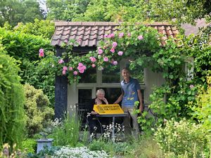 Supporting image for story: 'We've got so many plants, the weeds don't stand a chance!' Jam-packed Telford garden opens gates for charity