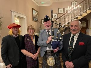 Supporting image for story: Borderland Rotary club returns to social events with a Burns Night
