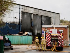 Supporting image for story: £500,000 spent tackling Telford recycling plant blaze - as risks of breathing air 'low'
