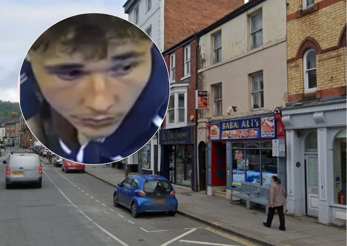 Police want to identify this man after 3am assault outside Welshpool kebab shop